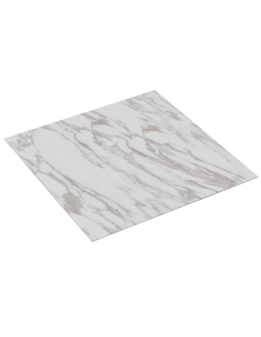 Tavole per Pavimenti 55 pcs Bianco 5,11 m² PVC