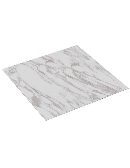 Tavole per Pavimenti 55 pcs Bianco 5,11 m² PVC