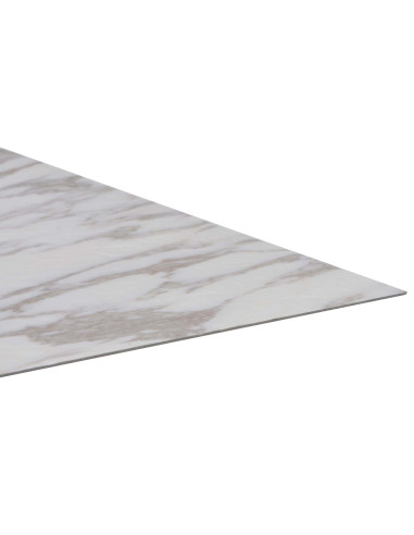 Tavole per Pavimenti 55 pcs Bianco 5,11 m² PVC