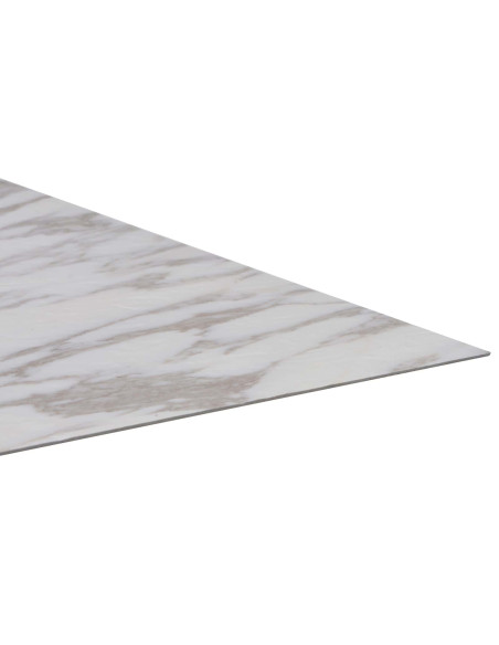 Tavole per Pavimenti 55 pcs Bianco 5,11 m² PVC