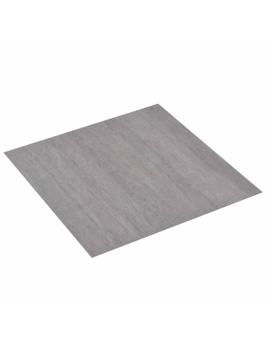 Tavole per Pavimenti 55 pcs Grigio 5,11 m² PVC