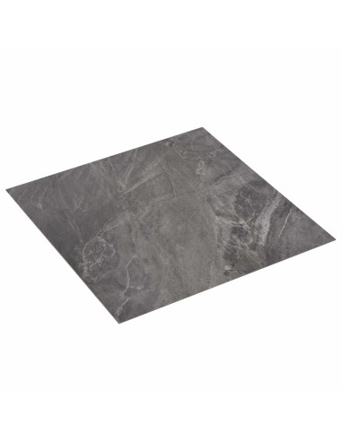 Tavole per Pavimenti 55 pcs Nero 5,11 m² PVC