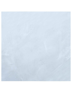 Tavole per Pavimenti 55 pcs Bianco 5,11 m² PVC 2
