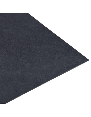 Tavole di Pavimento 55 pcs Nero 5,11 m² PVC