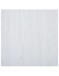 Tavole per Pavimenti 55 pcs Bianco 5,11 m² PVC 2