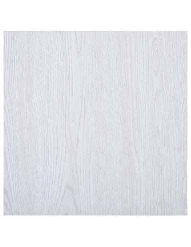 Tavole per Pavimenti 55 pcs Bianco 5,11 m² PVC