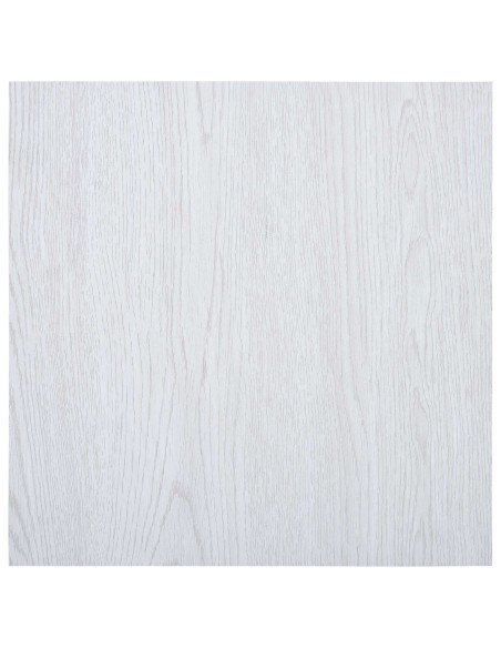 Tavole per Pavimenti 55 pcs Bianco 5,11 m² PVC