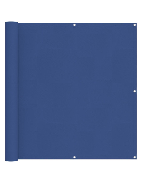 Schermo da balcone Blu 110 x 300 cm Tessuto Oxford