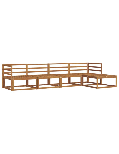 Set di divani da esterno 5 pcs Naturale