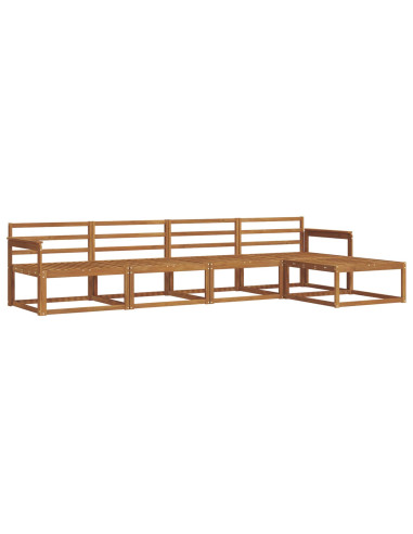 Set di divani da esterno 5 pcs Naturale