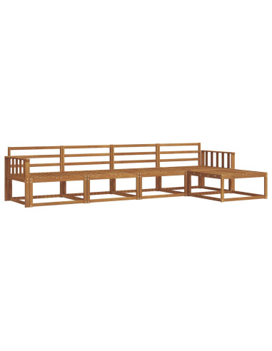 Set di divani da esterno 5 pcs Naturale