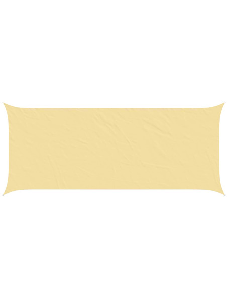 Vela da ombra solare Sabbia 6 x 2,5 m 100% Poliestere Oxford