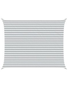 Vela da ombra solare Grigio chiaro e bianco 4,5 x 3,5 m 2