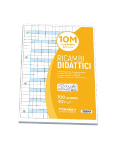 RICAMBI DIDATTICI A4 10M 40FF 100GR 2