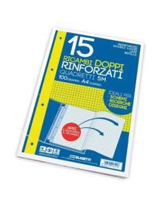 RICAMBI RINF DOPPI A4 1R 15FF 100GR 2