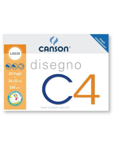 ALBUM C4 4ANG LISCIO 24X33CM 200G 2
