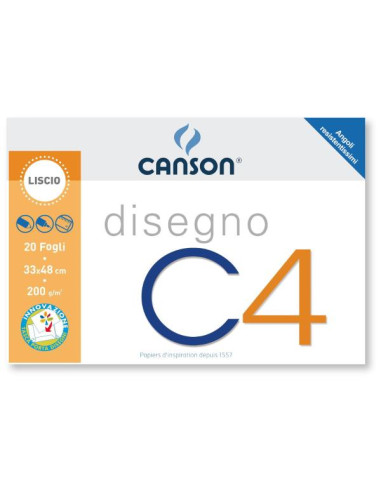 ALBUM C4 4ANG LISCIO 33X48CM 200G