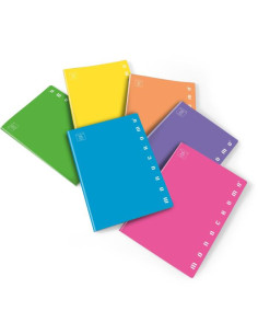 CF10QUADERNI MONOCR. FLUO A4 80G 0C 2