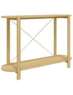 Tavolino Consolle 110x38x75 cm in Legno Multistrato 2