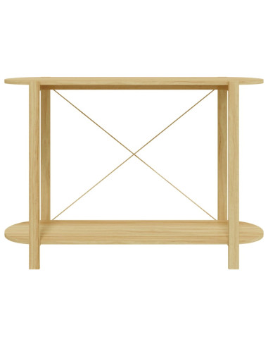 Tavolino Consolle 110x38x75 cm in Legno Multistrato