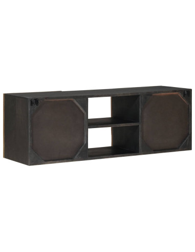 Mobile TV con lo scaffale con porta Ottone 105 x 30 x 35 cm