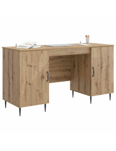 Scrivania con lo scaffale Rovere Artigianale 142,5 x 50 x 75 cm 2