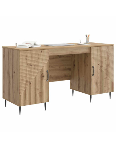 Scrivania con lo scaffale Rovere Artigianale 142,5 x 50 x 75 cm