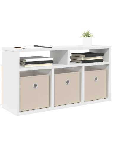 Lowboard con cassetto Bianco 72 x 22,5 x 38 cm