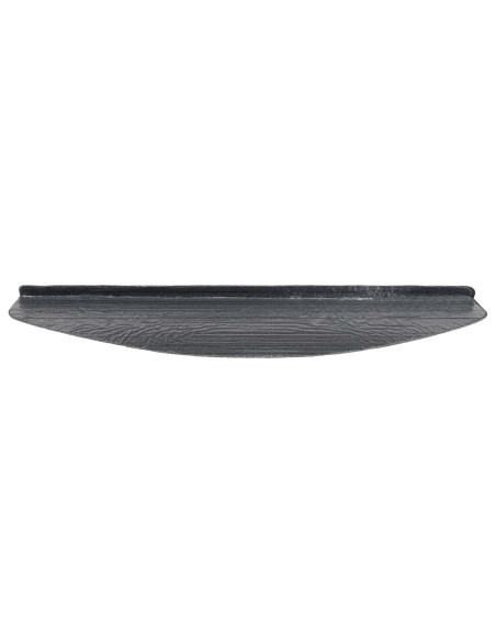 Tappetini per scale autoadesivi 15 pcs Grigio 80 x 28 x 3,5 cm