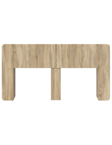 Testata del letto Rovere Sonoma Legno ingegnerizzato