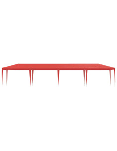 Tenda Party Rosso 1200 x 300 x 255 cm PE e Acciaio 2