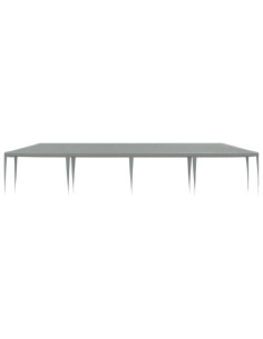 Tenda Party Grigio chiaro 1200 x 300 x 255 cm PE e Acciaio 2