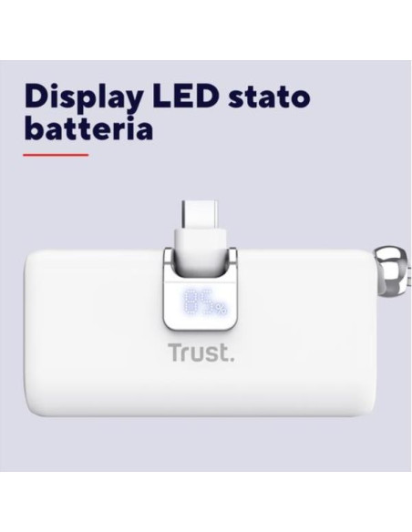 PACTO 5000 PD POCKET POWERBANK WHT