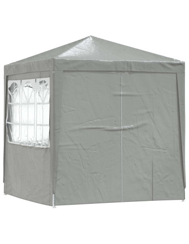 Tenda Party Grigio chiaro 200 x 200 x 240 cm PE e Acciaio