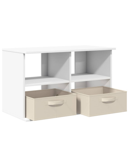 Supporto TV con cassetto Bianco 79 x 40 x 48 cm