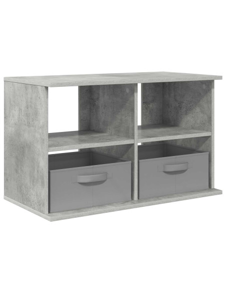 Supporto TV con cassetto Grigio cemento 79 x 40 x 48 cm