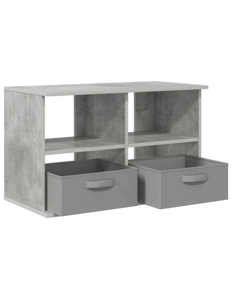 Supporto TV con cassetto Grigio cemento 79 x 40 x 48 cm