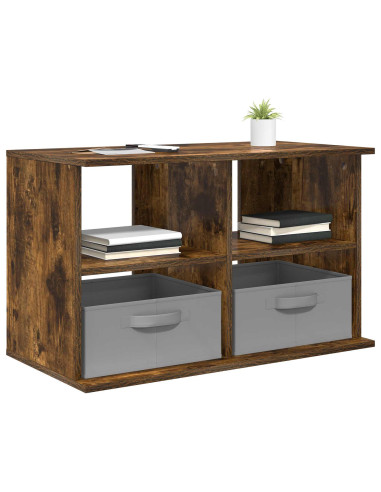 Supporto TV con cassetto Rovere fumé 79 x 40 x 48 cm