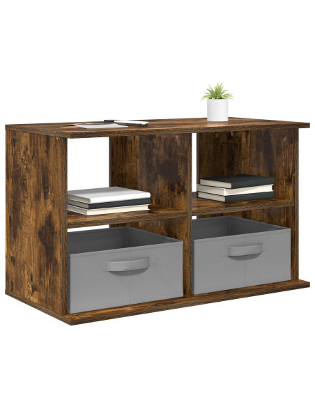 Supporto TV con cassetto Rovere fumé 79 x 40 x 48 cm