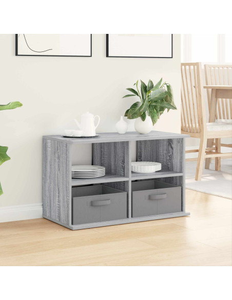 Supporto TV con cassetto Grigio Sonoma 79 x 40 x 48 cm