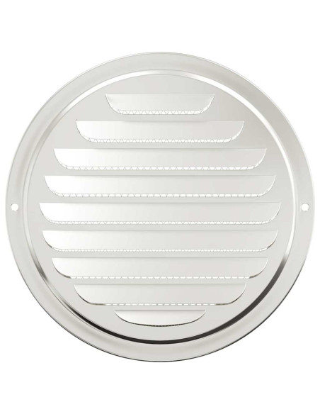 Coperture per ventilazione d'aria 4 pcs Argento 200 mm