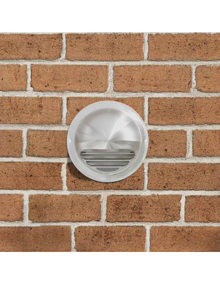 Coperture per ventilazione d'aria 8 pcs Argento 150 mm