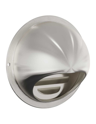 Coperture per ventilazione d'aria 8 pcs Argento 100 mm