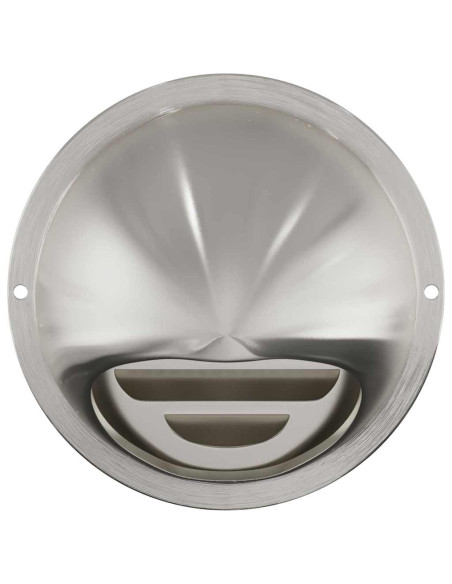 Coperture per ventilazione d'aria 8 pcs Argento 100 mm