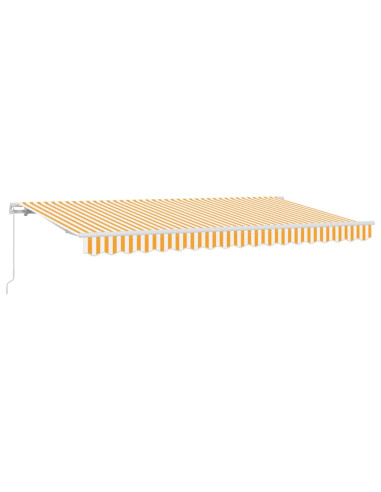 Tenda Retrattile Giallo 400 x 200 cm Tessuto