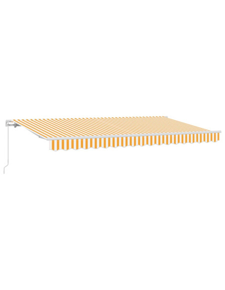 Tenda Retrattile Giallo 400 x 200 cm Tessuto