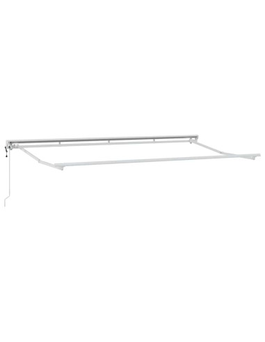 Tenda Retrattile Antracite 400 x 200 cm Poliestere e Metallo