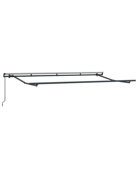 Tenda Retrattile Antracite 400 x 200 cm Tessuto