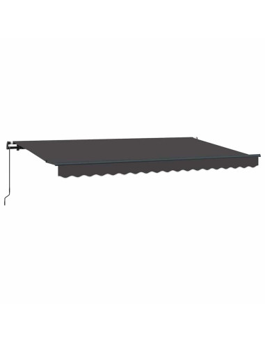Tenda Retrattile Antracite 400 x 200 cm Tessuto