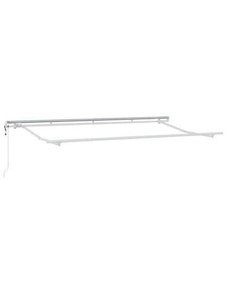 Tenda Retrattile Marrone 400 x 200 cm Tessuto